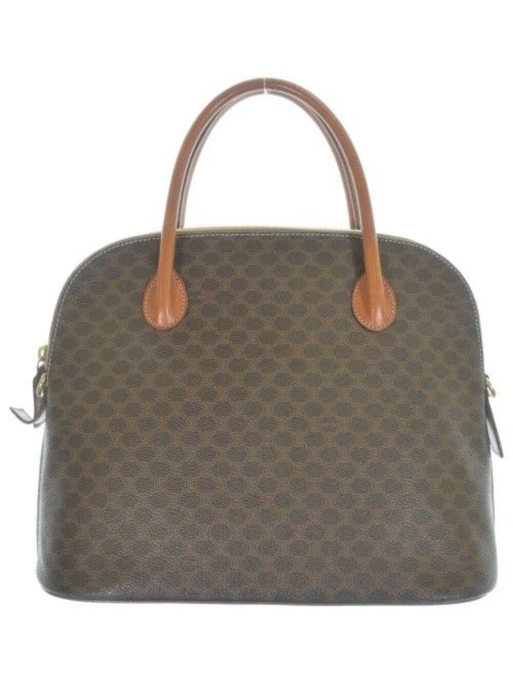 Celine Macadam Handbag Brown